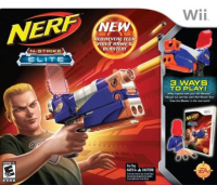 NERF N-Strike Elite Wii US box art